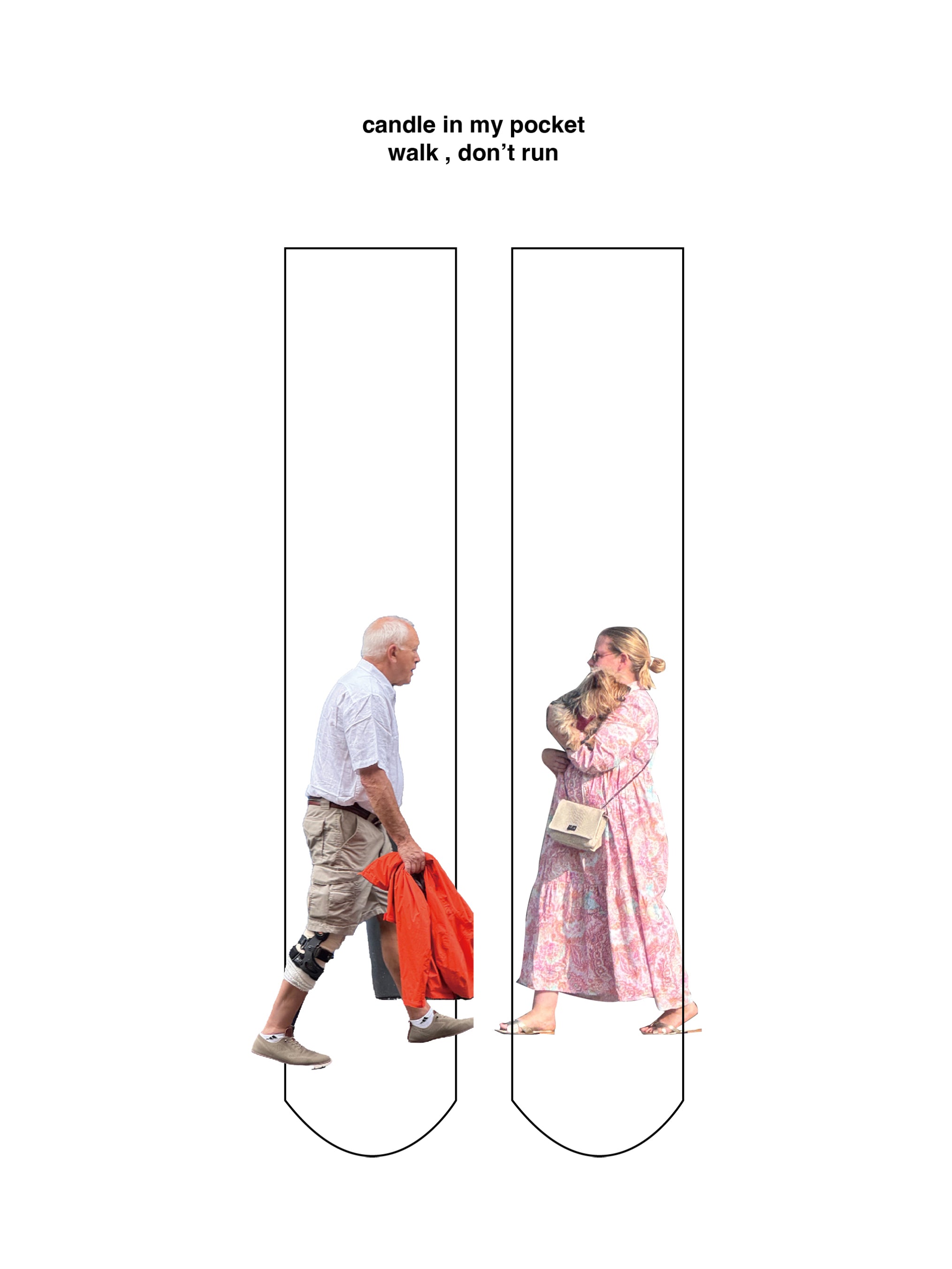 WALK,DON’T RUN 膝下絲襪